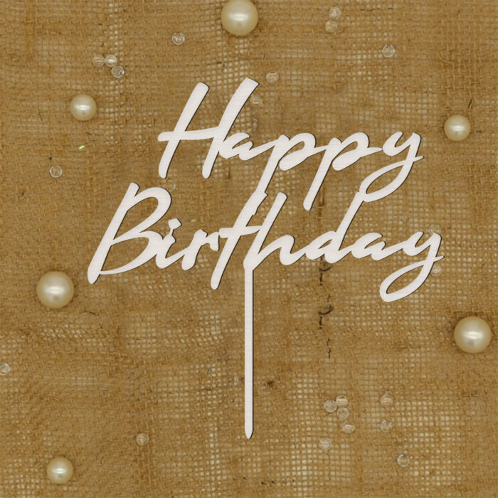 Toper za torto happy birthday