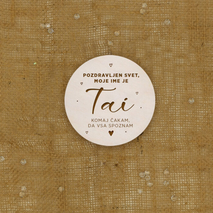 Pozdravljen svet, komaj čakam, da vas spoznam - z imenom