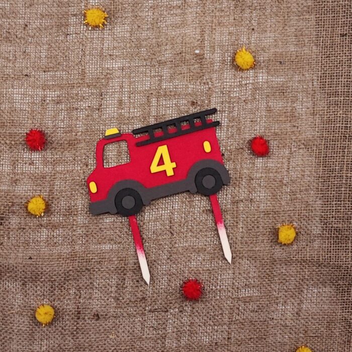 Toper za torto - gasilec